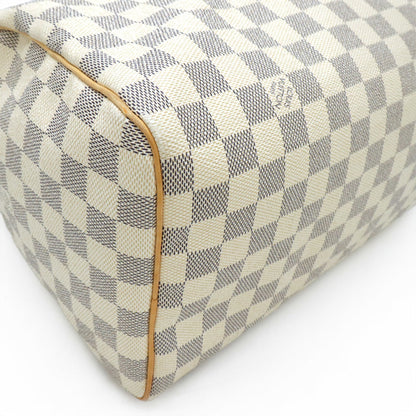 Louis Vuitton Damier Azur Speedy 30 Handbag N41533