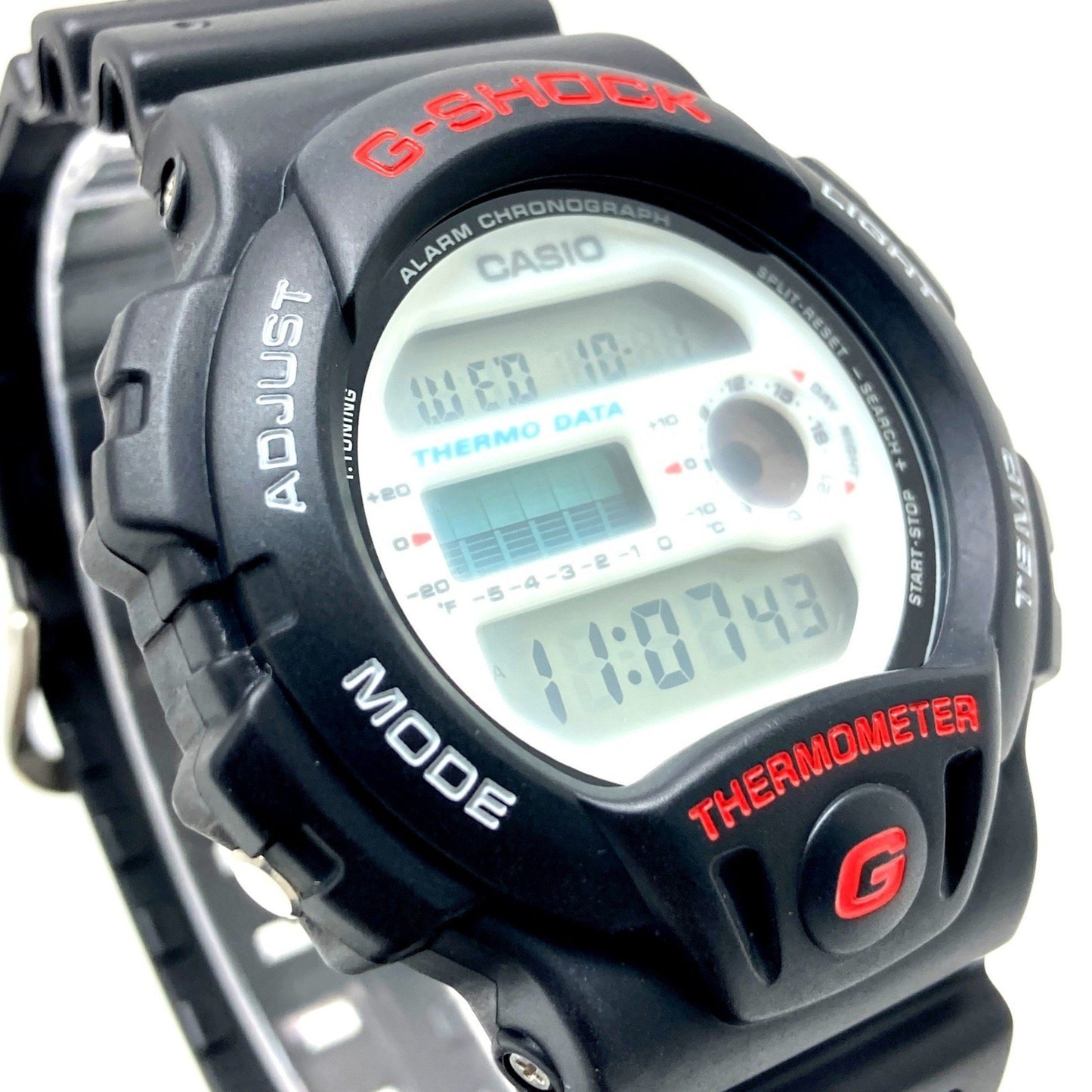 G-Shock Casio Dw-6100-7V Watch M1414 (Overseas Limited Edition) With Temperature Sensor
