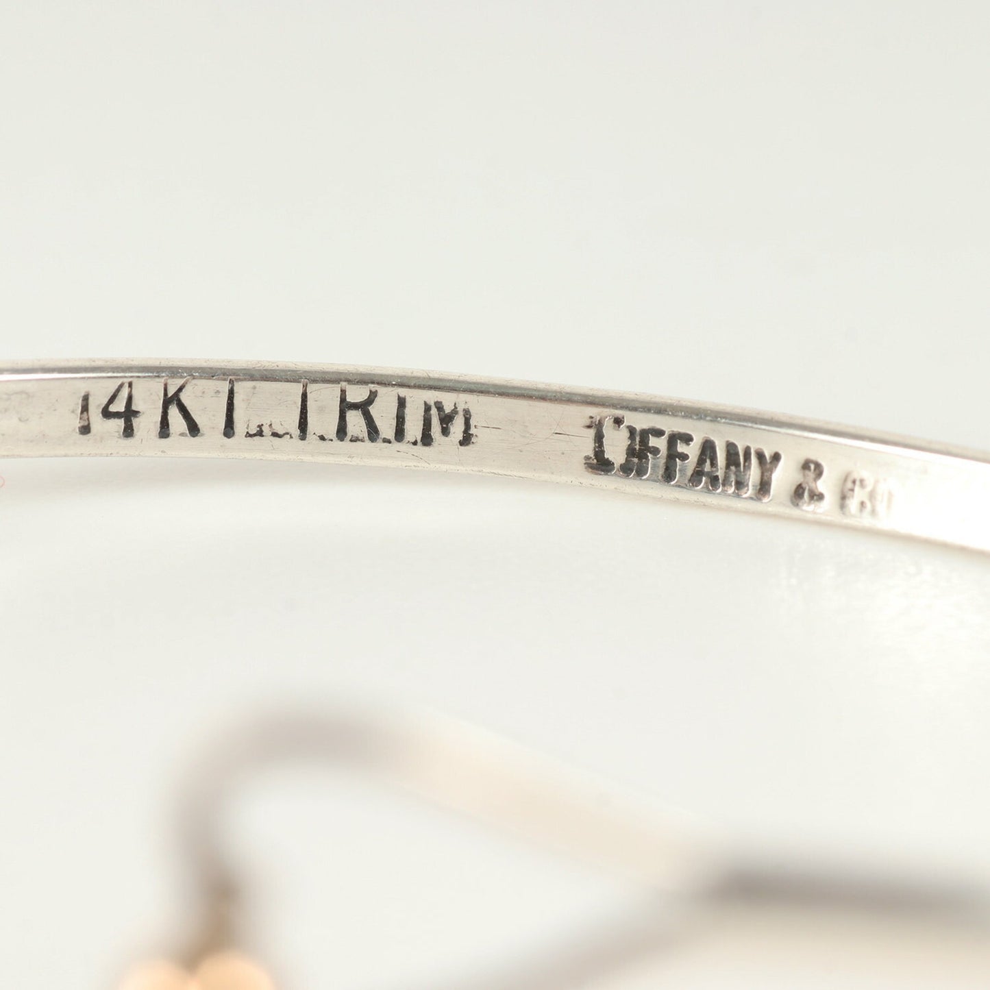 Tiffany&Co. Tiffany Heart Hook & Eye Bracelet Silver Ag925 K14