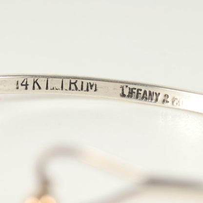 Tiffany&Co. Tiffany Heart Hook & Eye Bracelet Silver Ag925 K14