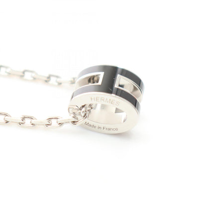 Hermes Hermes Mini Pop H Mini Pop Necklace Stainless Steel