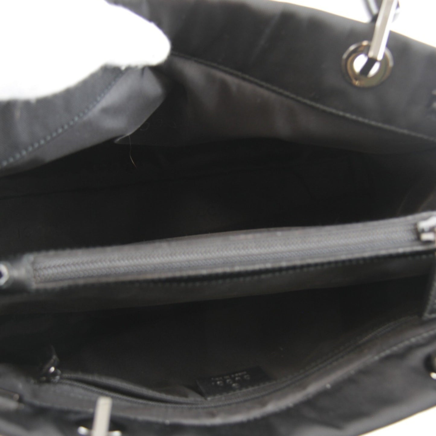 Gucci 002?1016?002865 Shoulder Bag 2Way Tote Nylon Bamboo