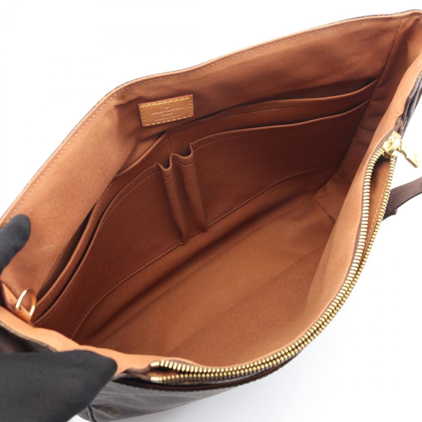 Louis Vuitton Messenger Bobble Mm Shoulder Bag In Coated Canvas With Monogram Design