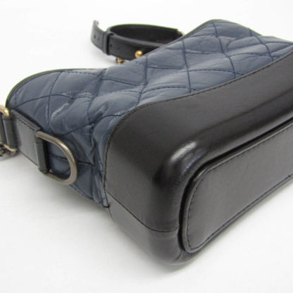 Chanel Gabriel De Chanel Small Women'S Leather Shoulder Bag Black