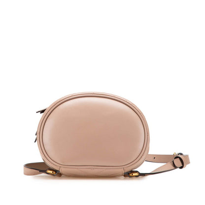 Gucci Gg Marmont Quilted Backpack 598594 Beige Leather