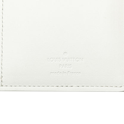 Louis Vuitton Monogram Empreinte Portefeuille Brazza Nm Long Wallet M83066 Full Moon White Leather