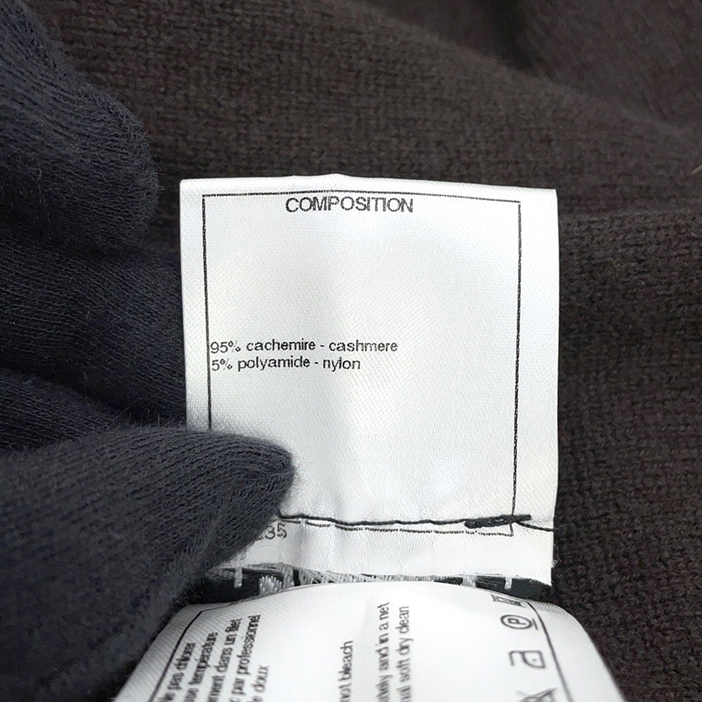 Chanel Coco Mark Cashmere Scarf P36264