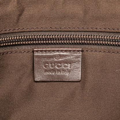 Gucci Gg Canvas Waist Bag/Body Bag 145851 Beige/Brown Canvas/Leather