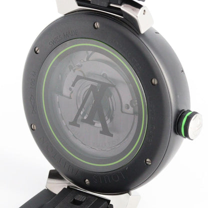 Louis Vuitton Tambour Qa131Z Stainless Steel Automatic Watch