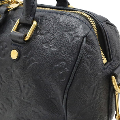 Louis Vuitton Monogram Empreinte Speedy Bandouliere 25 Handbag/Shoulder Bag Infini Navy M40762