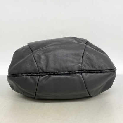 Gucci Marrakech Shoulder Bag 257029 Leather Black
