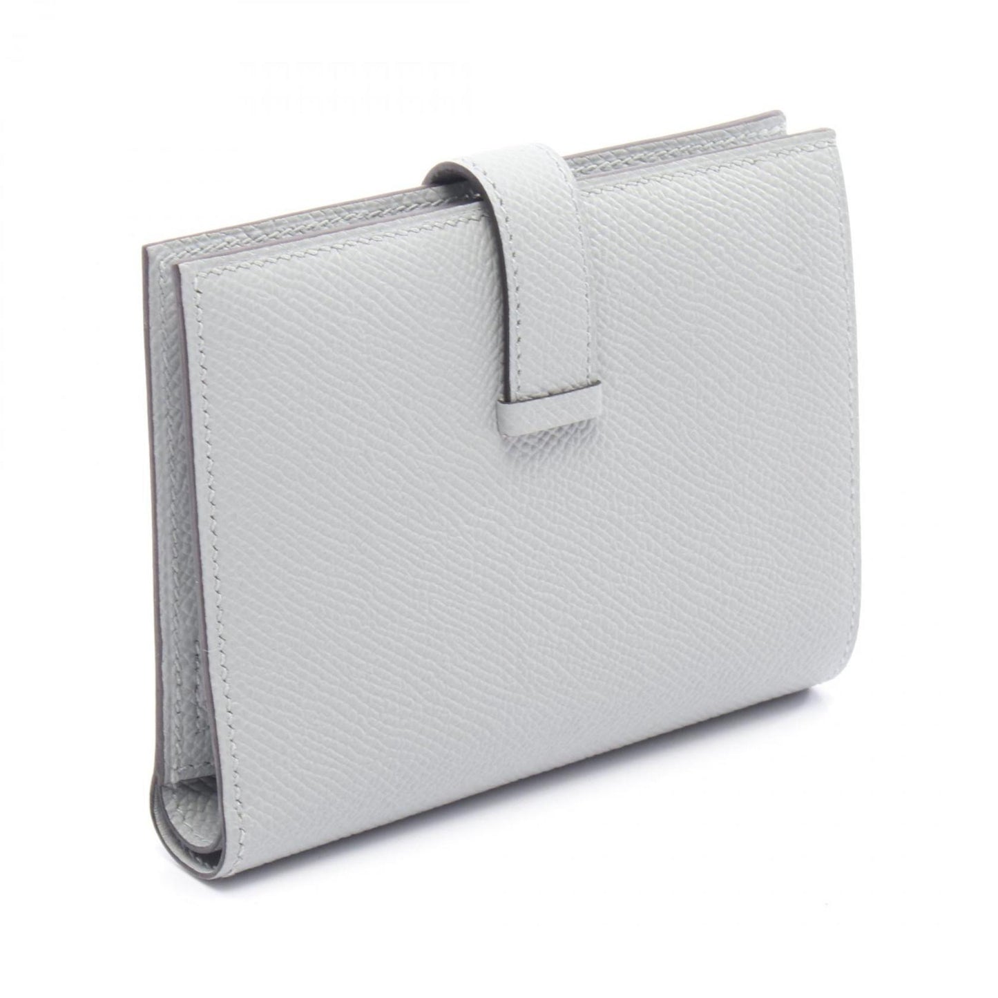 Hermes Herms Bearn Compact Bi-Fold Wallet Leather Epsom