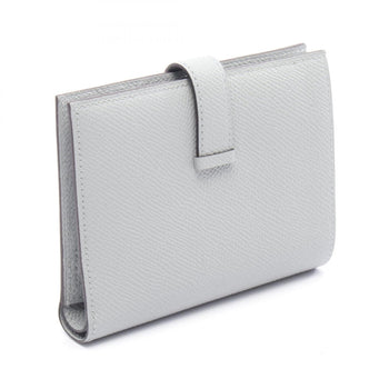 Hermes Herms Bearn Compact Bi-Fold Wallet Leather Epsom