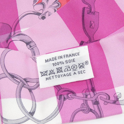 Hermes Mors Et Gourmettes Vichy Twilly Scarf 063206S