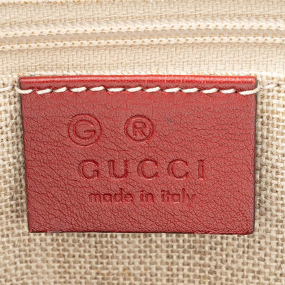 Gucci Micro Shima Red Hobo Shoulder Bag 449732
