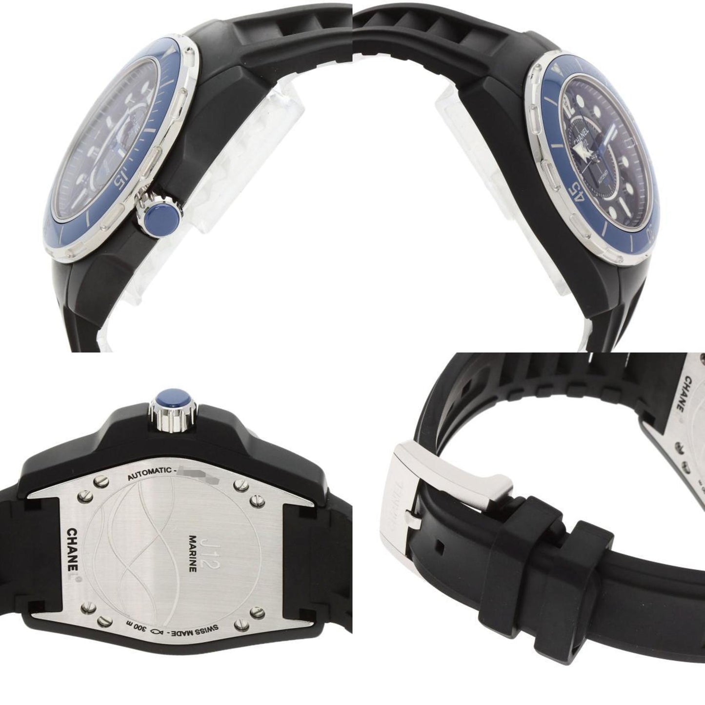 Chanel H2559 J12 Marine Date Watch