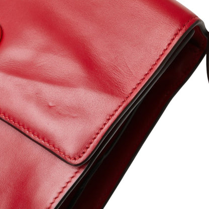 Gucci Zumi Shoulder Bag 576388 Red Leather