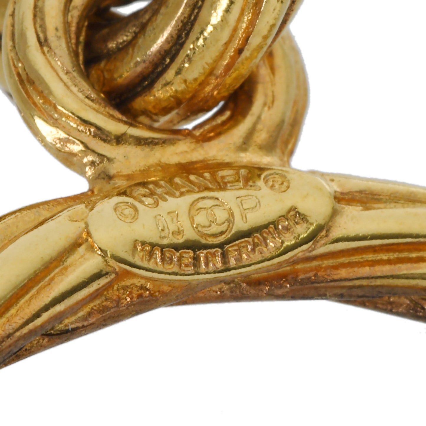 Chanel Coco Mark Vintage 1993 Model Gold Hardware