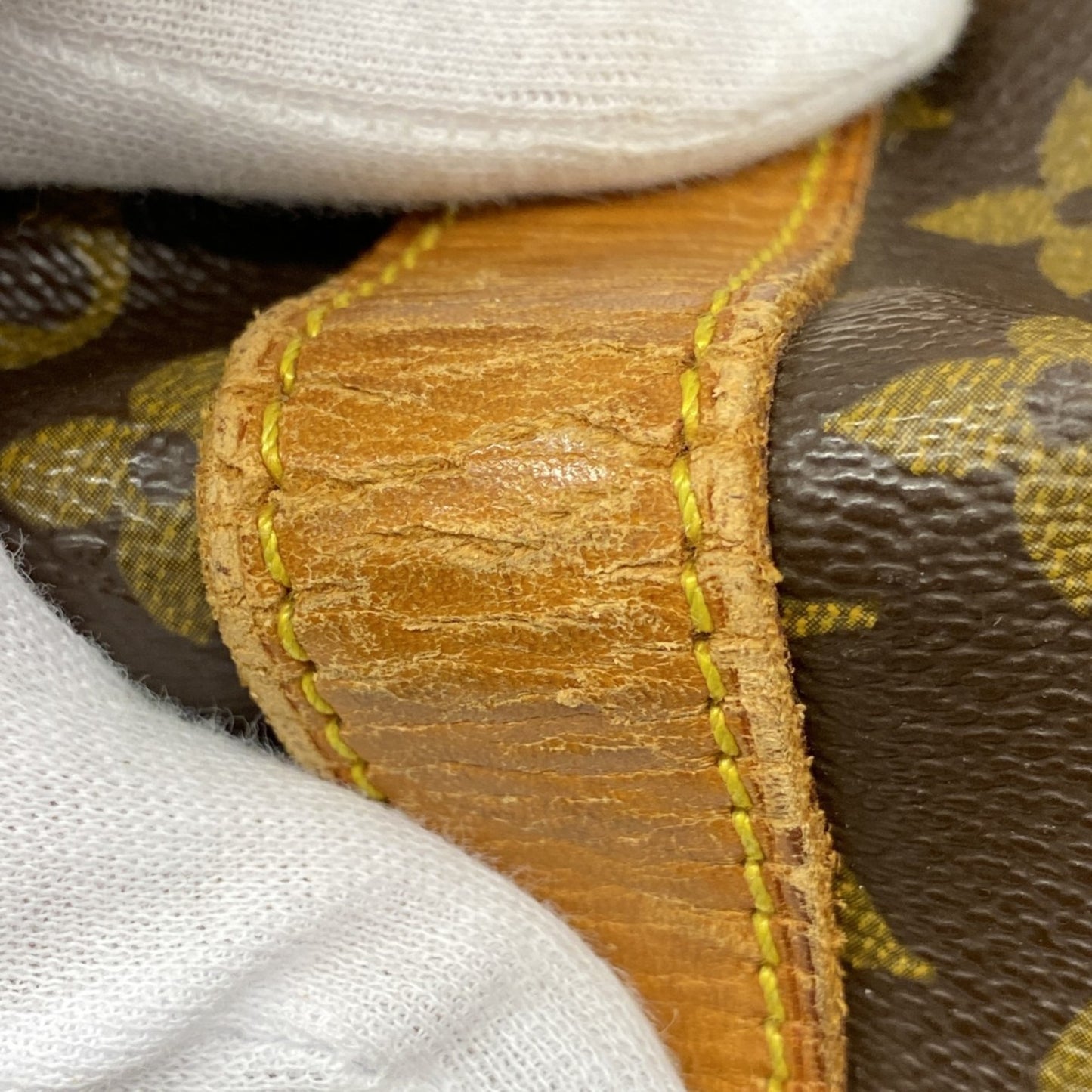 Louis Vuitton Monogram Keepall Bandouliere 60 Boston Bag M41412 Brown