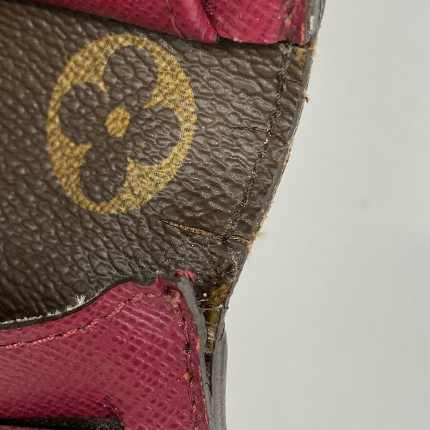 Louis Vuitton Tri-Fold Long Wallet Monogram Epi Portefeuille Marie Roulon M60498 Fuchsia