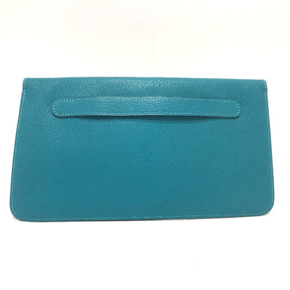 Hermes Chevre Mysore Clutch Bag With Stopper