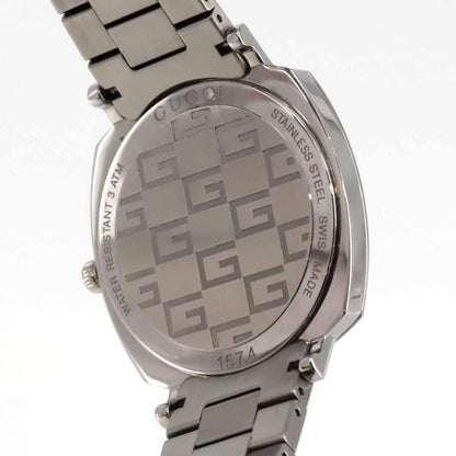 Gucci Grip 157.4 Ya157401 Stainless Steel Quartz Watch
