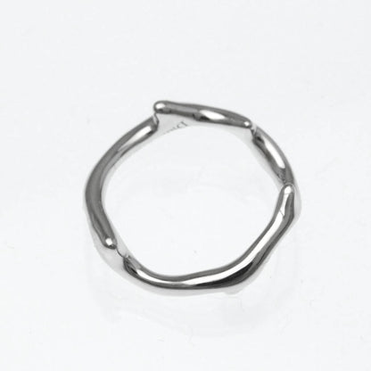 Christian Dior Bois De Rose Ring White Gold (18K) Fashion No Stone Band Ring Silver
