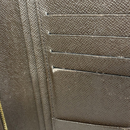 Louis Vuitton Damier Portefeuille Brazza Long Wallet N60017 Ebene