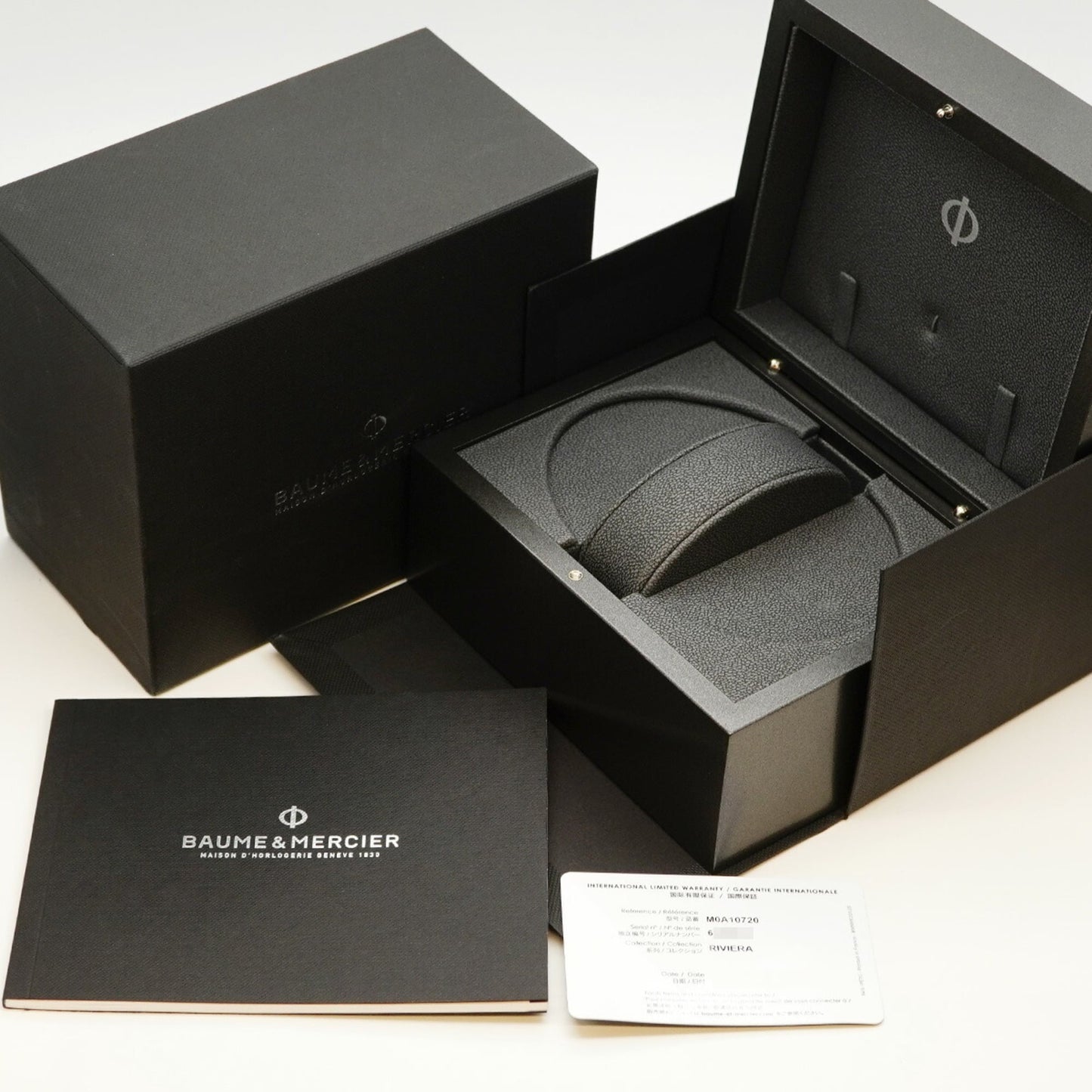 Baume & Mercier Riviera M0A10720 Black Dial