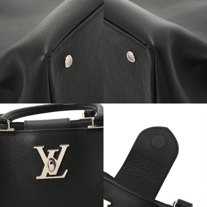 Louis Vuitton Louis Vuitton Lock Me Day Black M53730 Women'S Grained Calfskin 2-Way Bag
