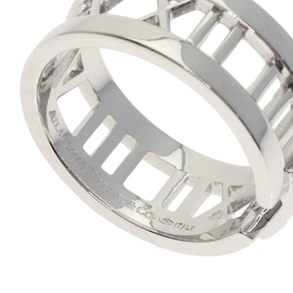 Tiffany Atlas Open Diamond Ring In 18K White Gold