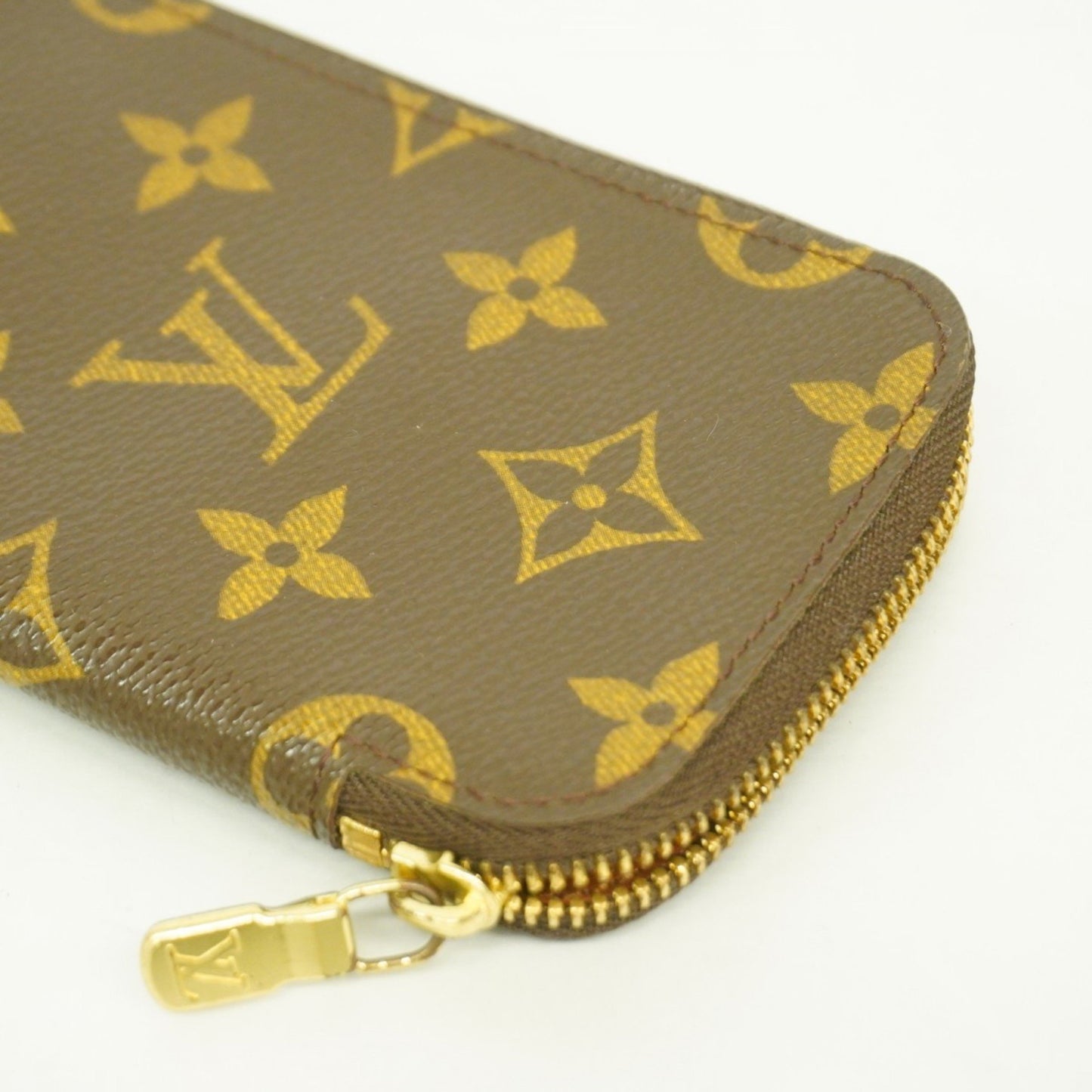 Louis Vuitton Monogram Pochette 6 Cls Key Case M62610 Brown