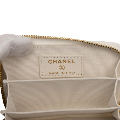Chanel Coco Mark Ribbon Mini Chain Wallet