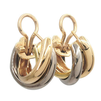 Cartier Trinity Earrings In 18K 750 Yellow Gold
