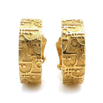 Christian Dior Earrings Metal Gold
