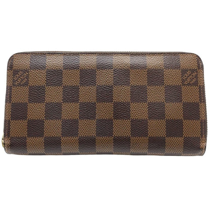 Louis Vuitton Louis Vuitton Damier Long Wallet N60046 Zippy Ebene Rose Ballerine 180832