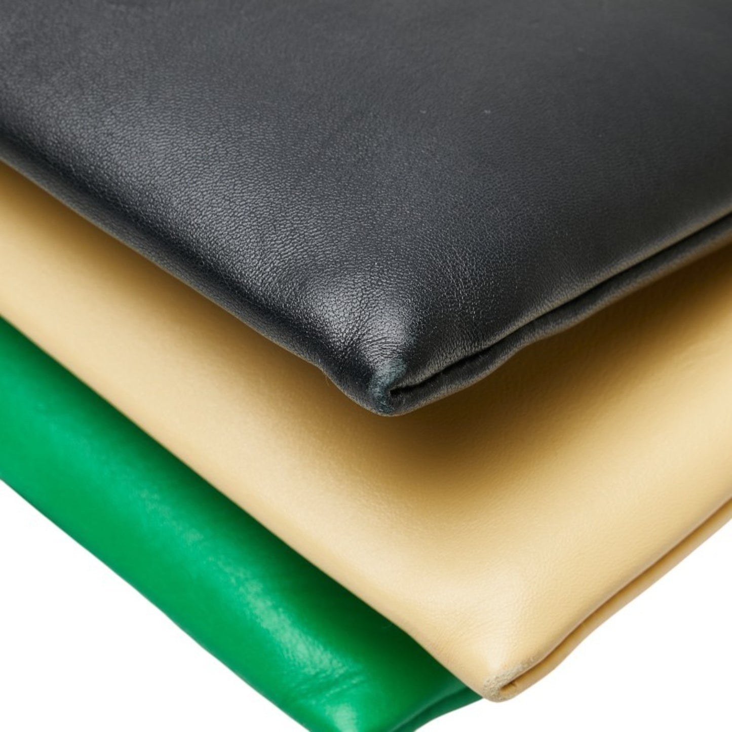 Marni Handbag Shoulder Bag Green Black Yellow Leather