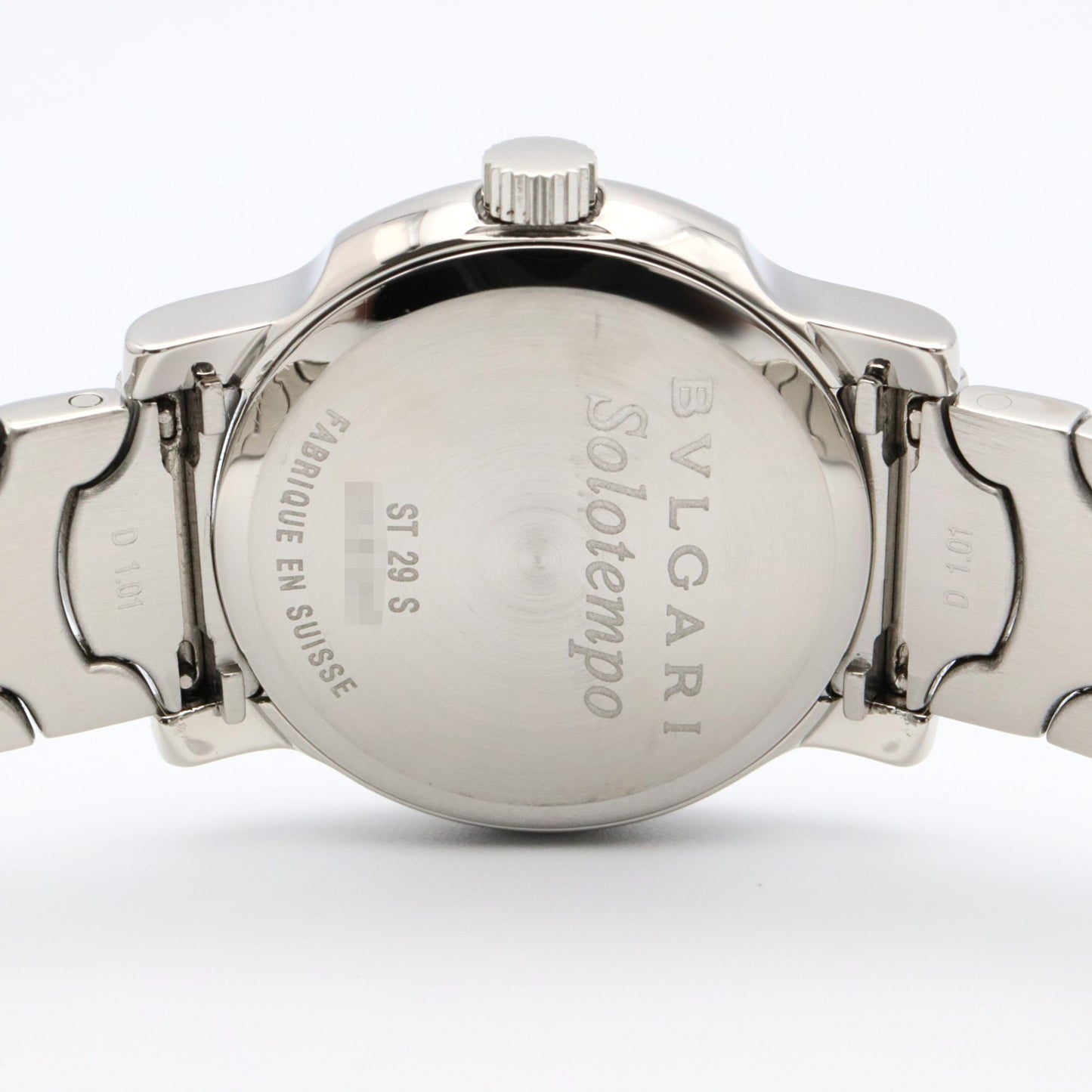 Bvlgari Solotempo Stainless Steel Watch For Women