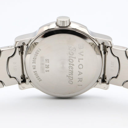 Bvlgari Solotempo Stainless Steel Watch For Women