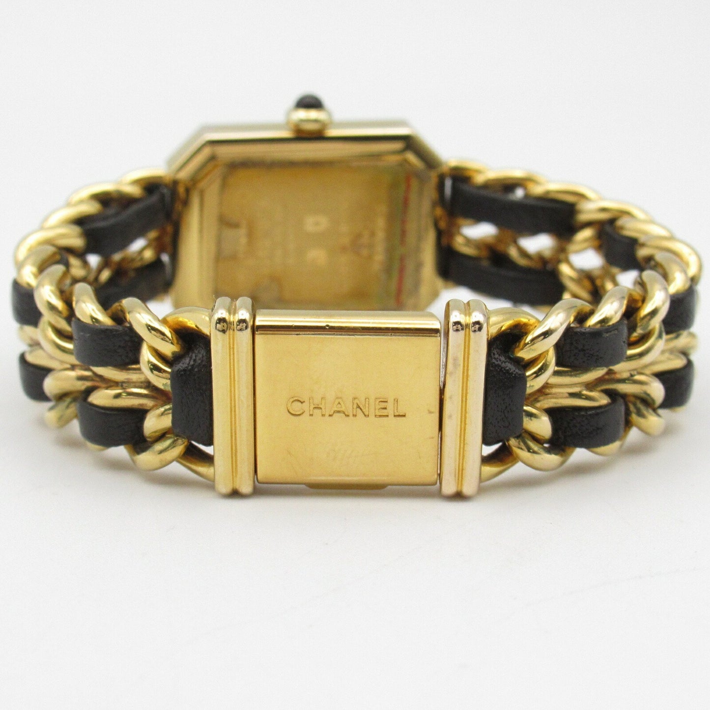 Chanel Premiere S Watch Gp (Gold Plated) Leather