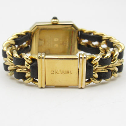 Chanel Premiere S Watch Gp (Gold Plated) Leather