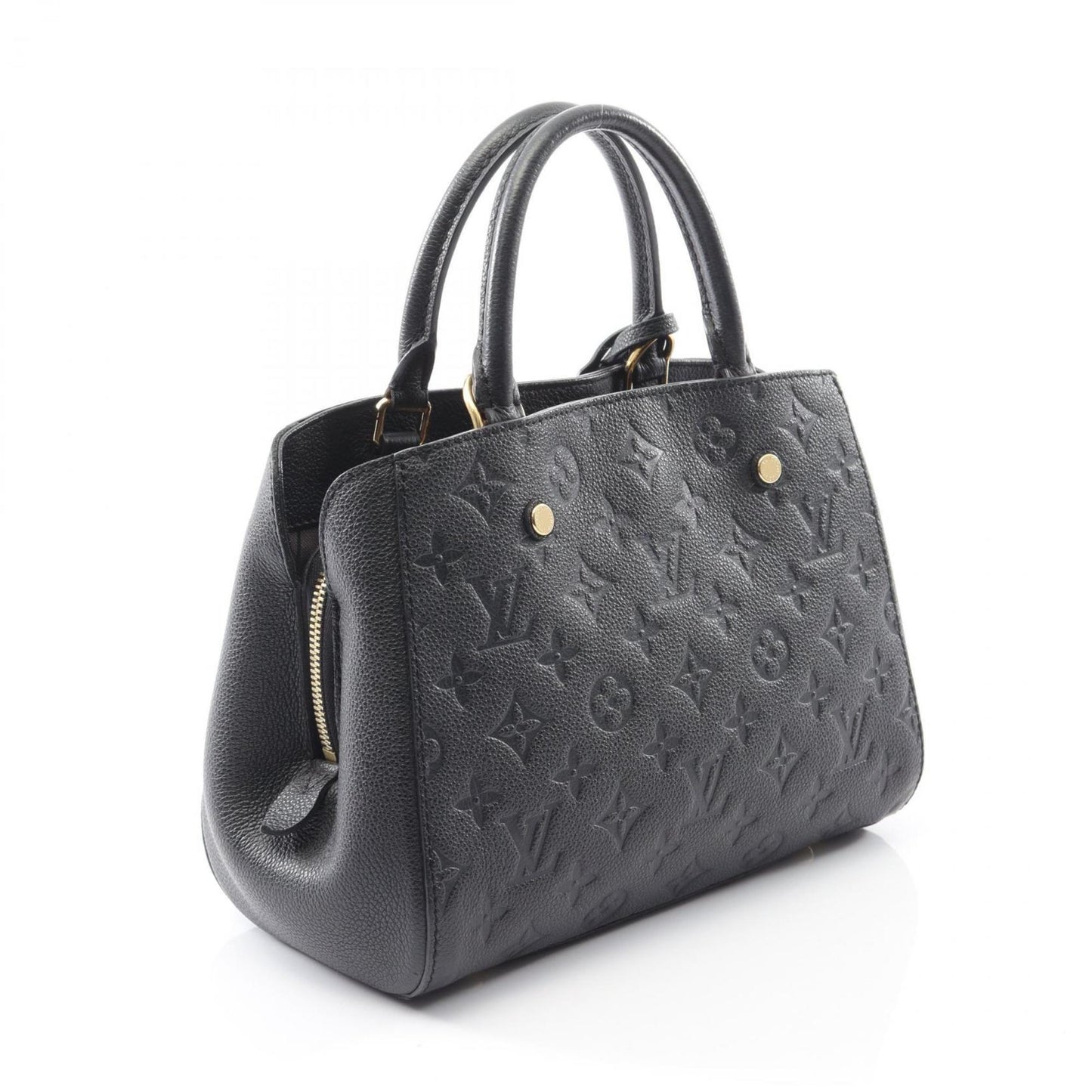 Louis Vuitton Montaigne Bb Handbag In Monogram Empreinte Leather