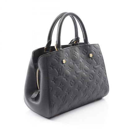 Louis Vuitton Montaigne Bb Handbag In Monogram Empreinte Leather