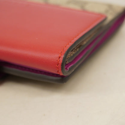 Gucci Gg Supreme Wallet 410104 Brown