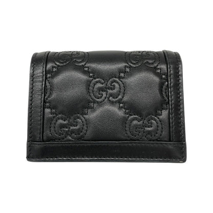 Gucci Gg Matelasse 723786 Bifold Leather Mini Wallet For Women