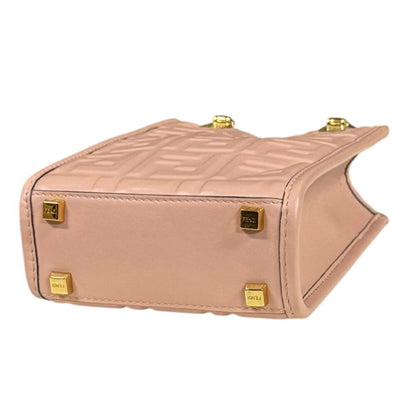 Fendi Sunshine Shopper Mini Shoulder Bag
