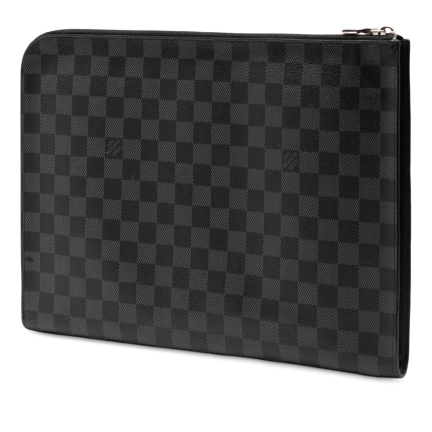 Louis Vuitton Damier Graphite Pochette Jour Gm Nm Clutch Bag N64437 Black