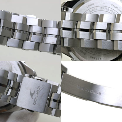 Casio Casio Oceanus Manta Ocw-S3400-1Ajf Day Date Solar Radio Titanium
