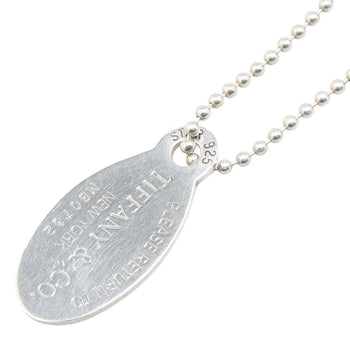Tiffany & Co. Return To Oval Tag Long Necklace With Ball Chain