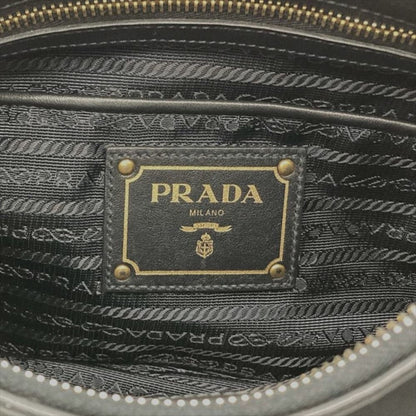 Prada Shoulder Bag Nylon Br4894 Black